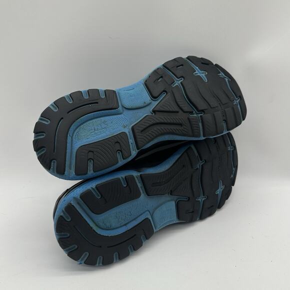 Mens Size 9 Brooks Ghost 15 Black Pearl Blue Road Running Neutral Trainer - Picture 8 of 10